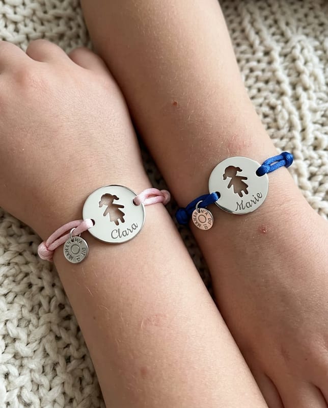 Duo bracelets cibles filles ou garçons