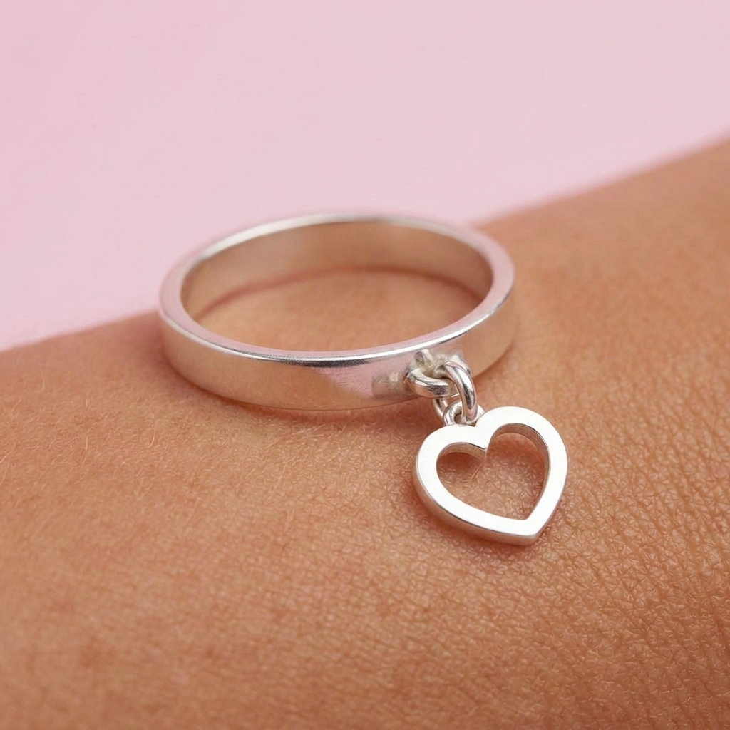 Bague mini cœur
